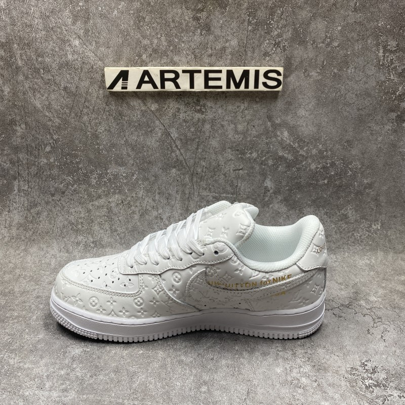 1V x Air Force 1 Low By Virgil Abloh White