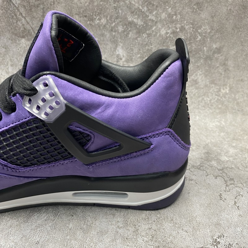 Air Jordan 4 Retro Travis Scott Purple(Friends and Family)
