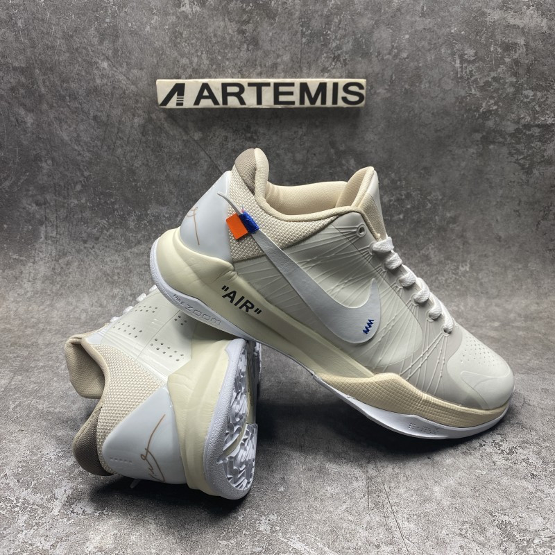 Off-White x Nike Kobe 5 custom by Mamba Concepts
