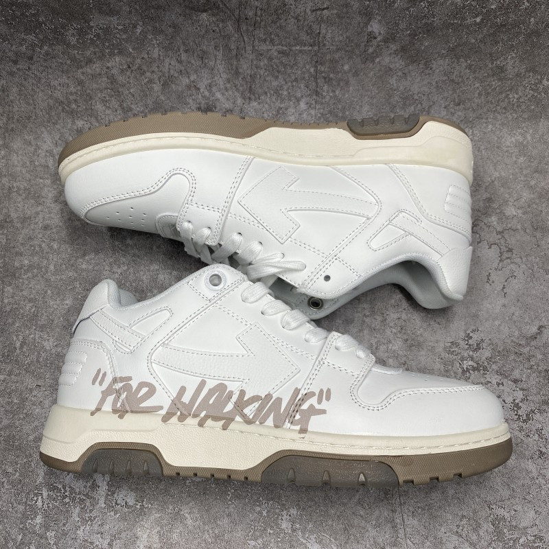 OFF-WHITE Out Of Office For Walking White Peach