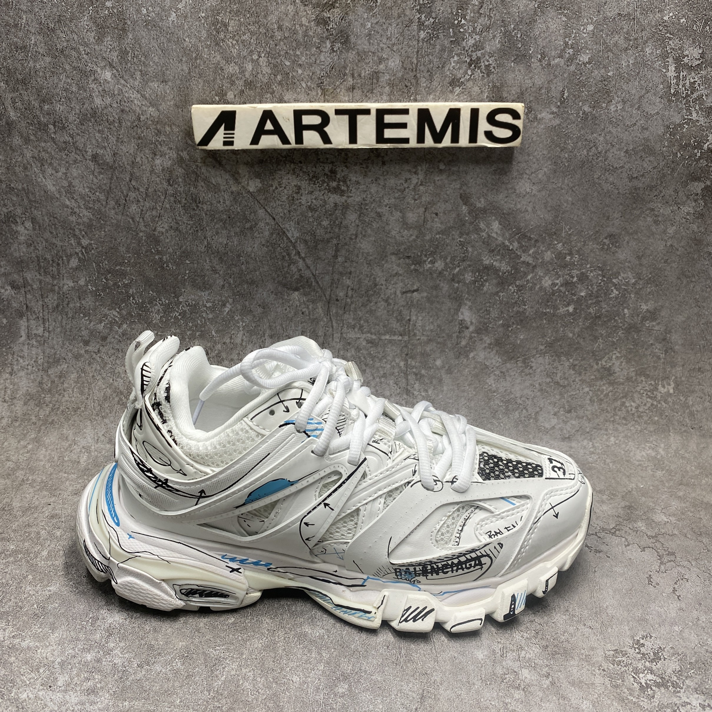 Balenciga Track Sneaker in Multicolor
