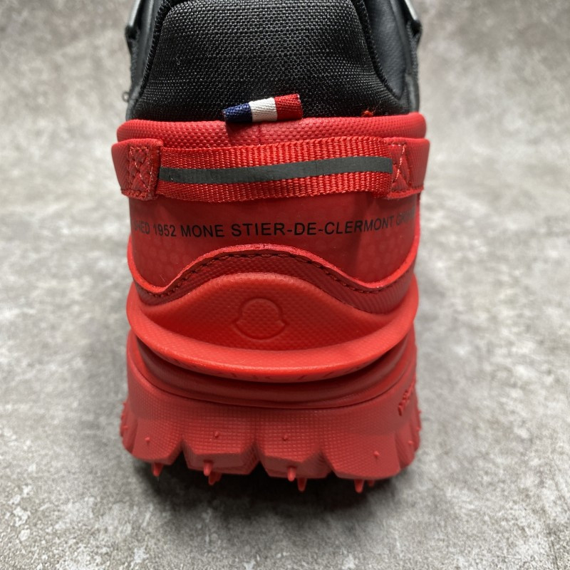Moncler Trailgrip Gore-Tex Black Red