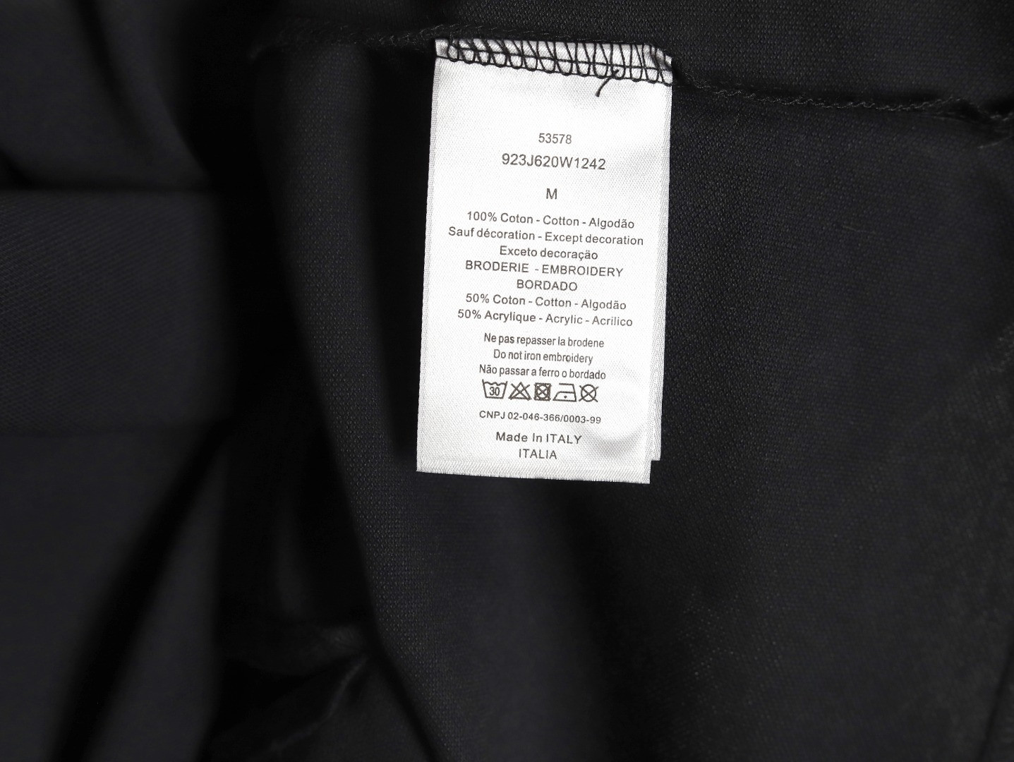 D*or 25ss short-sleeved polo shirt