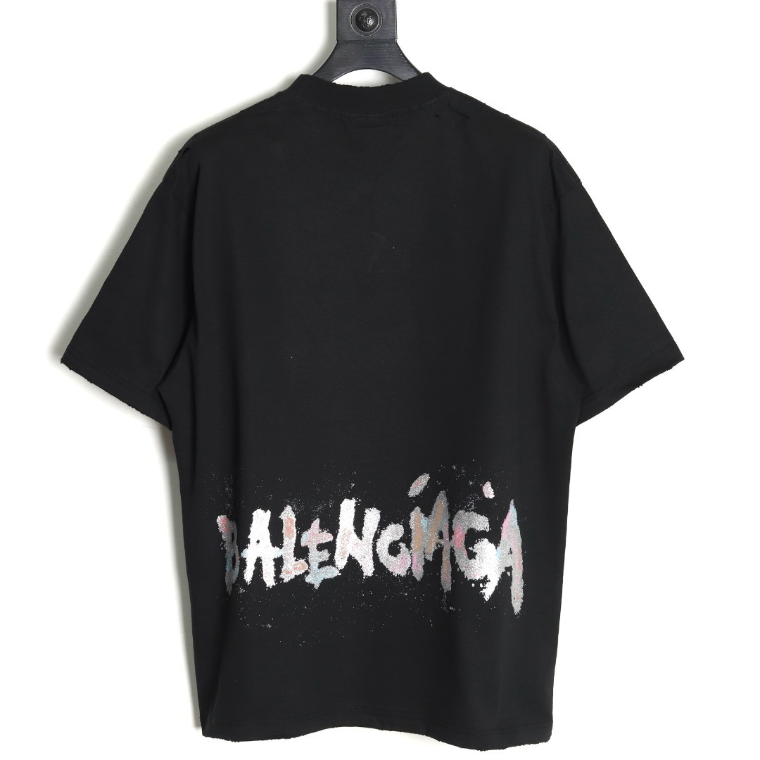 Ba*len*cia*ga 25ss short-sleeved t-shirt