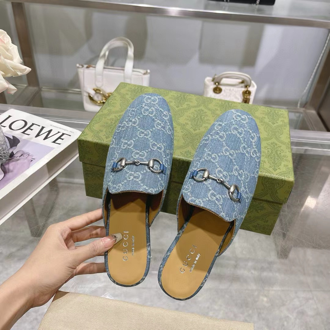 ua G*u*i princetown slipper