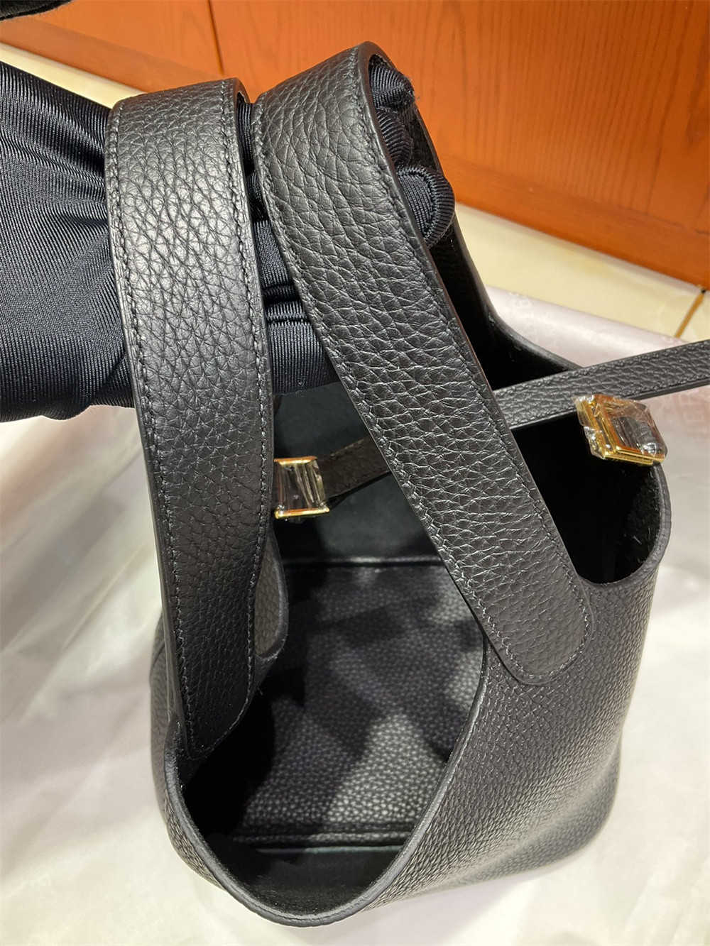 H**me5 picotin 18cm black without original box