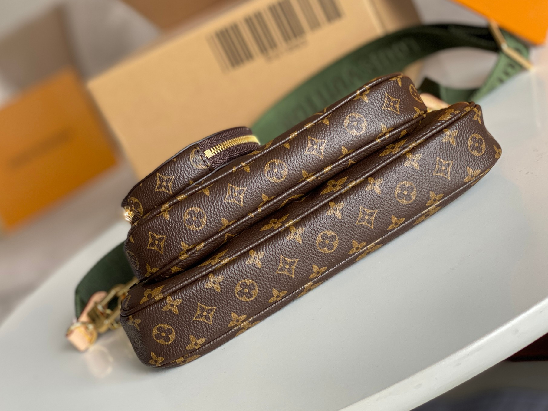 l0*is V*t0n m44813 multi pochette accessoires 9.4 x 5.3 x 1.6 inches