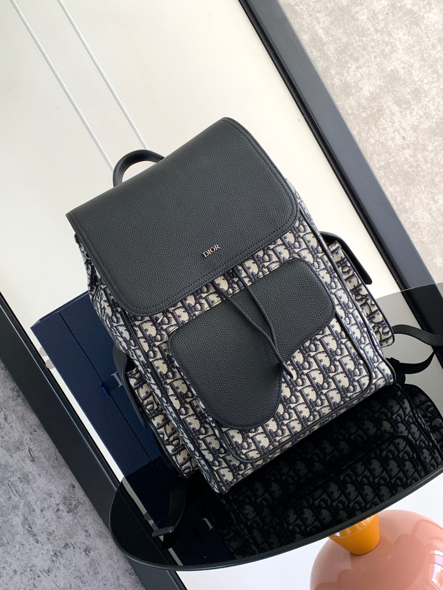 D*or saddle backpack 10.5 x 16 x 5.5 inches