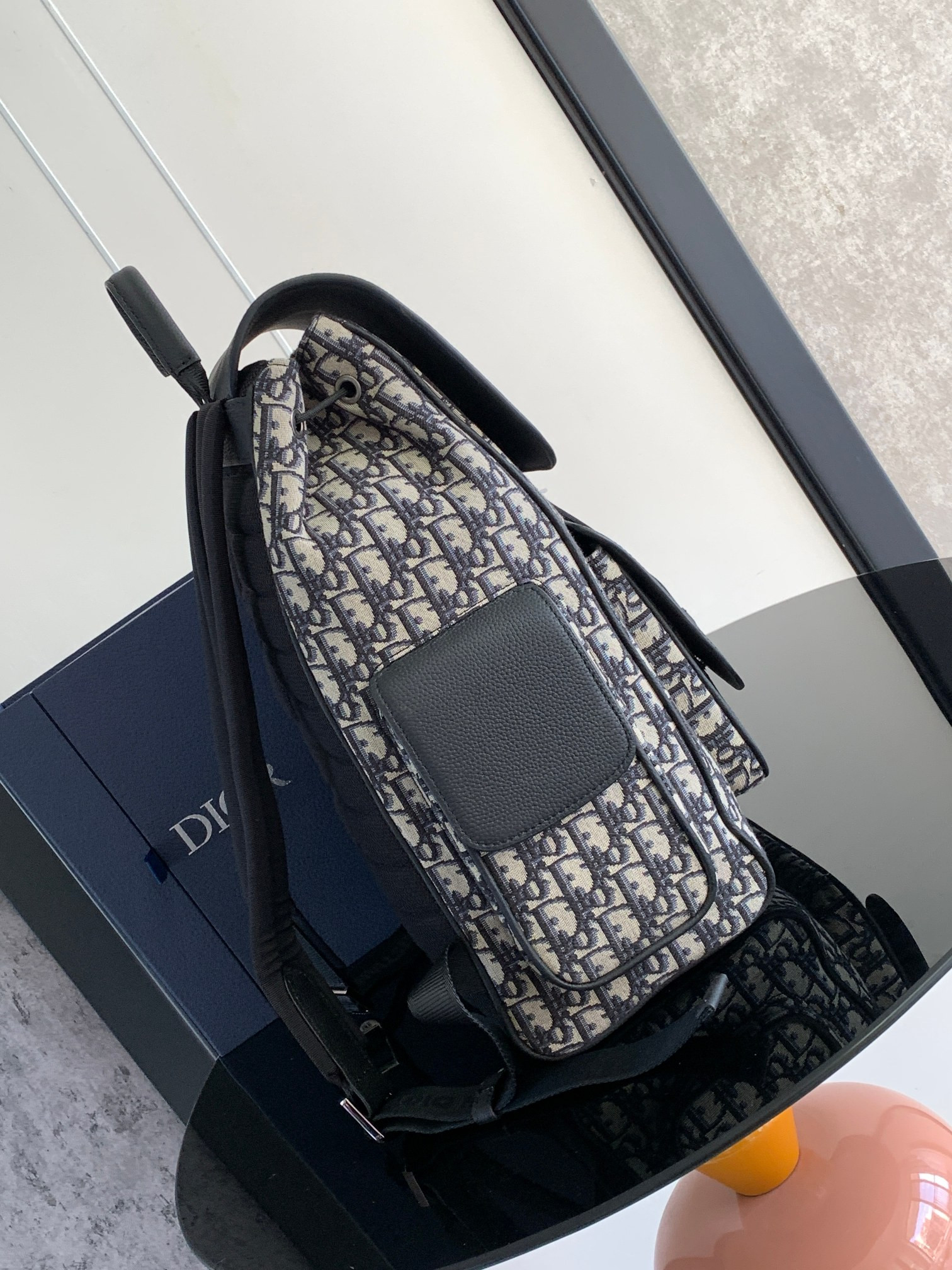 D*or saddle backpack 10.5 x 16 x 5.5 inches
