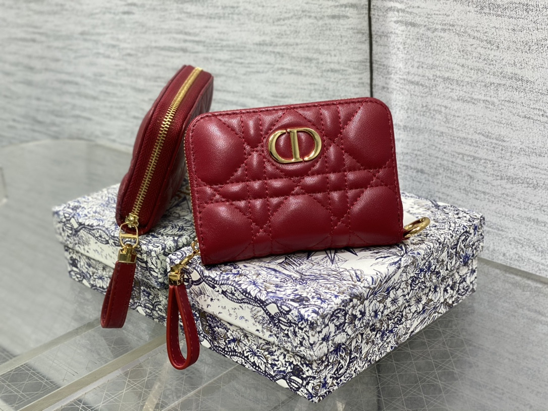 lady D*or voyageur small coin purse card holder
