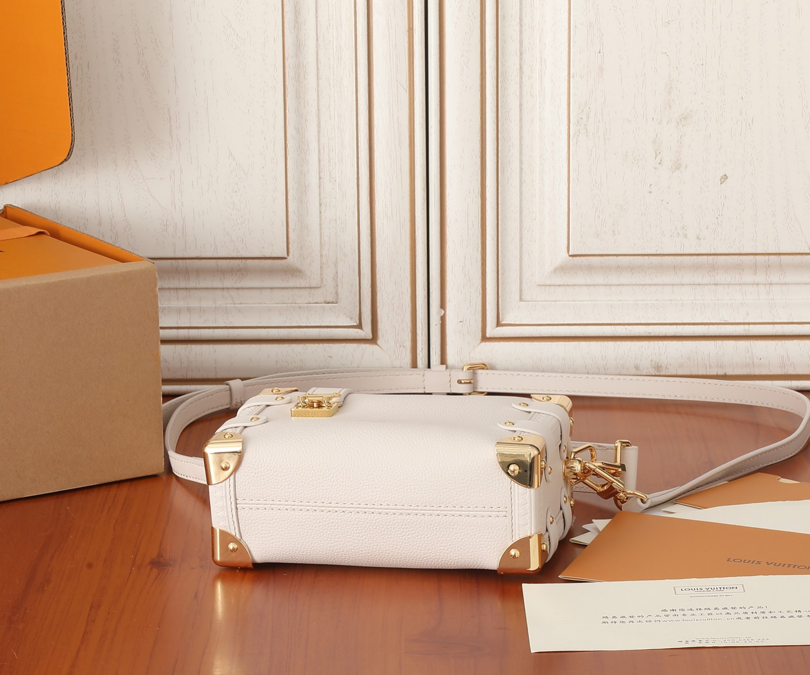 LV Side Trunk PM M23915 7.1 x 4.9 x 3.1 inches