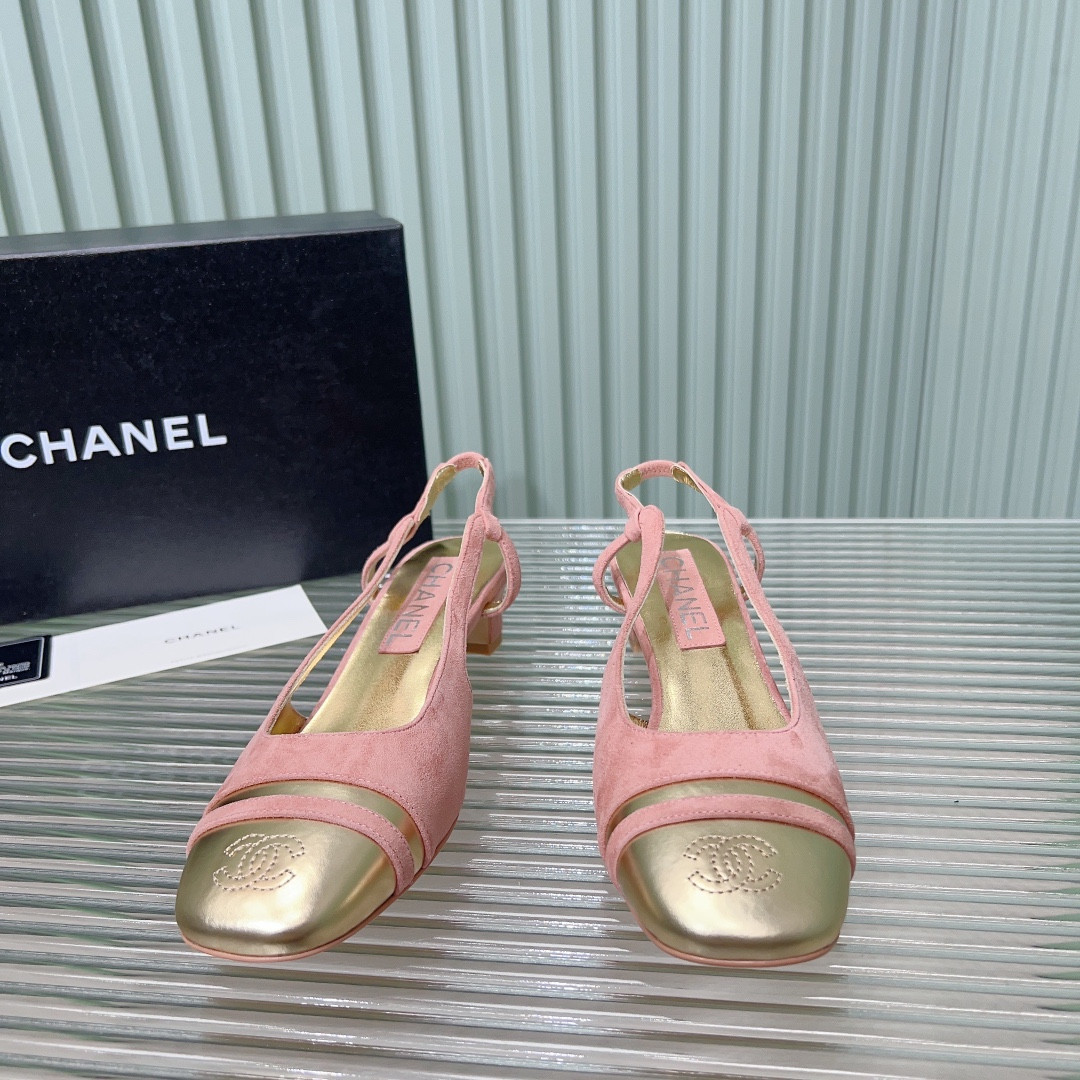 ua Ch*el slingbacks