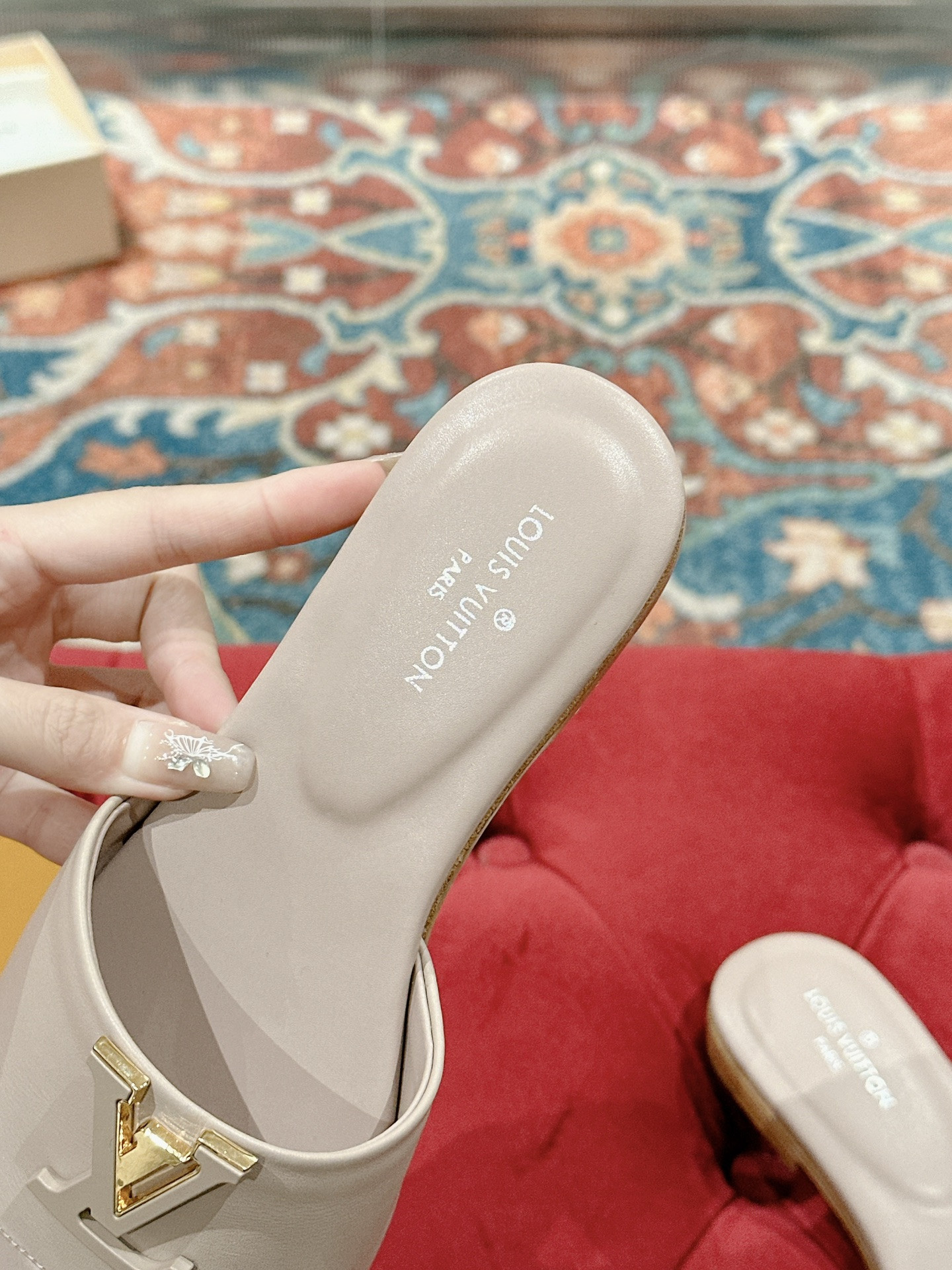 UA LV Capri Flat Mule