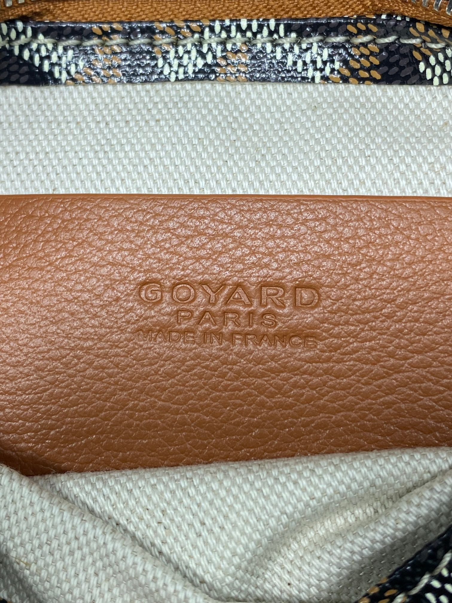 Go*ard plumet pocket wallet 21x14x2.5cm