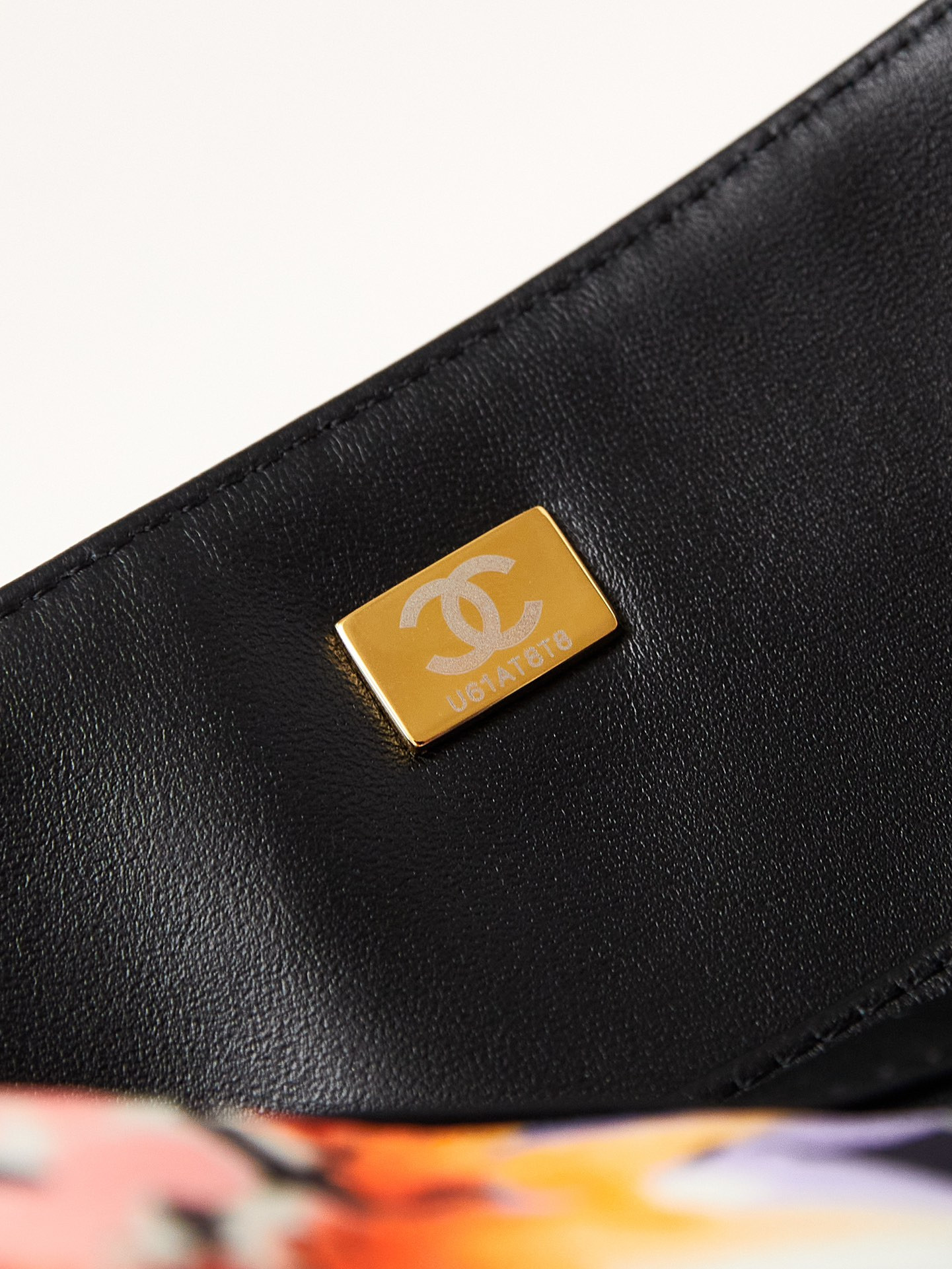 Ch*el classic flap bag 15.5×25.5×6.5cm