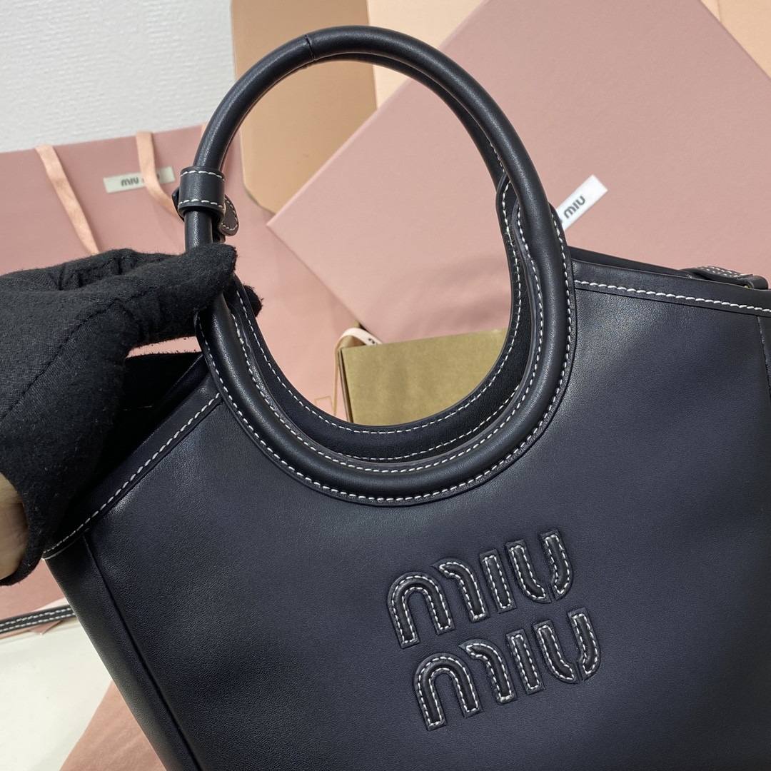 Miu Miu IVY leather bag 23.5x22x12cm
