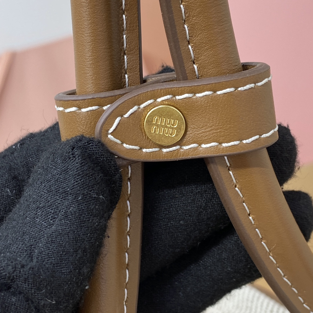 Miu Miu Canvas Beau bag 23x34x10cm