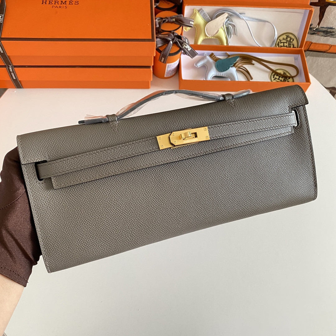 H**mes kelly cut 31cm epsom leather