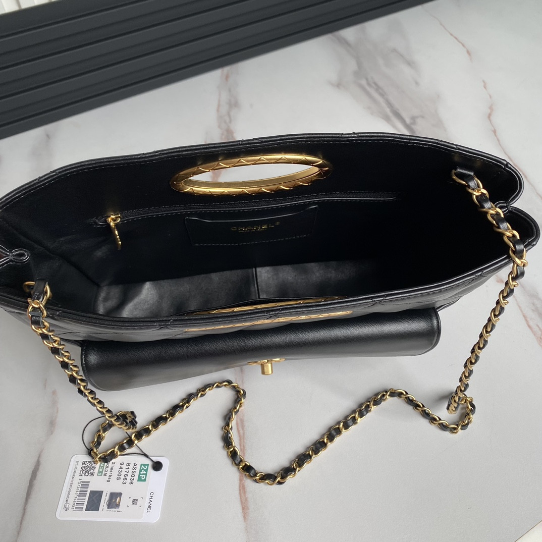 Ch*el 24b evening bag 24×34×8cm