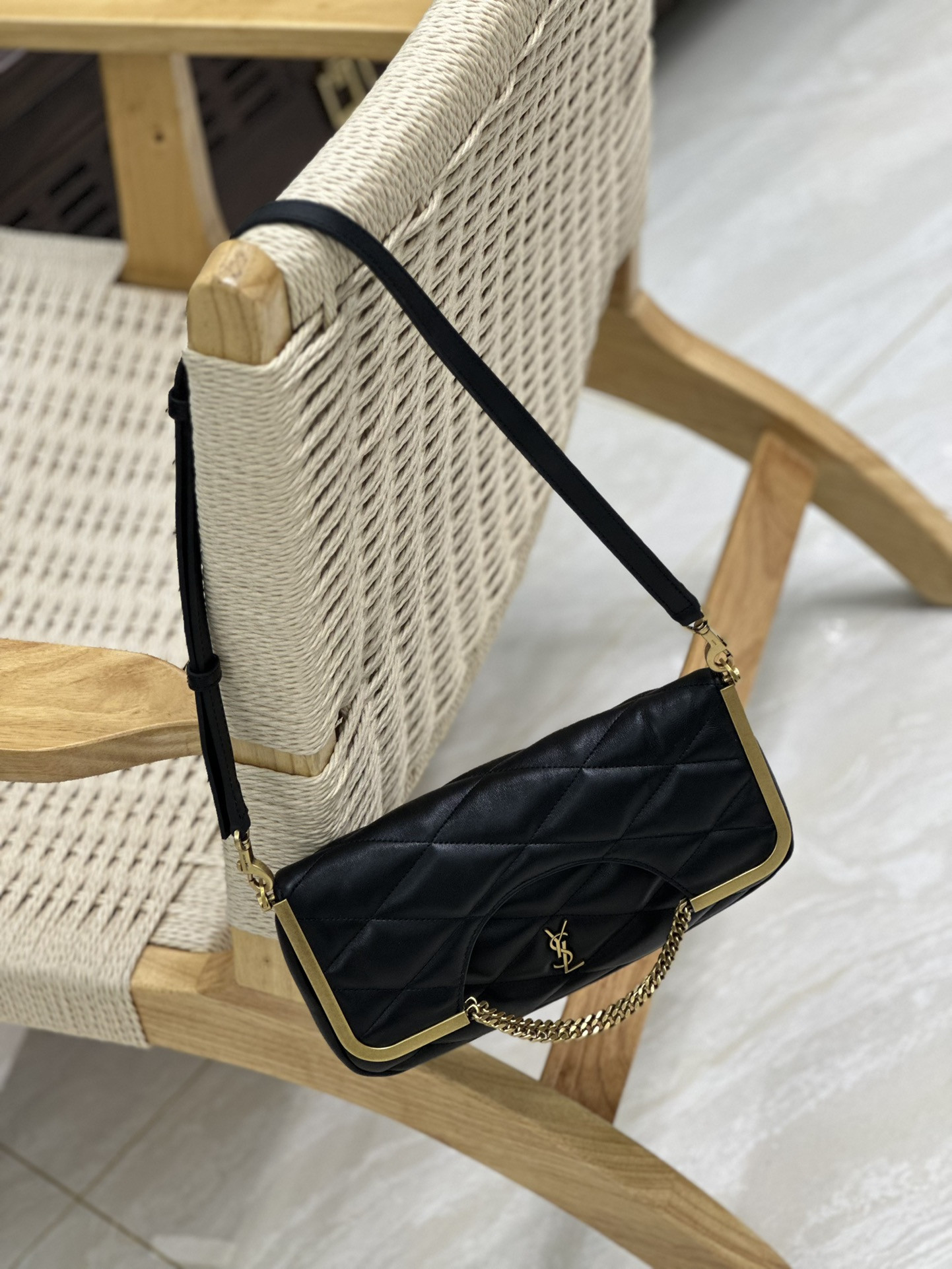 Y*L 87 in quilted lambskin 26x13x5cm