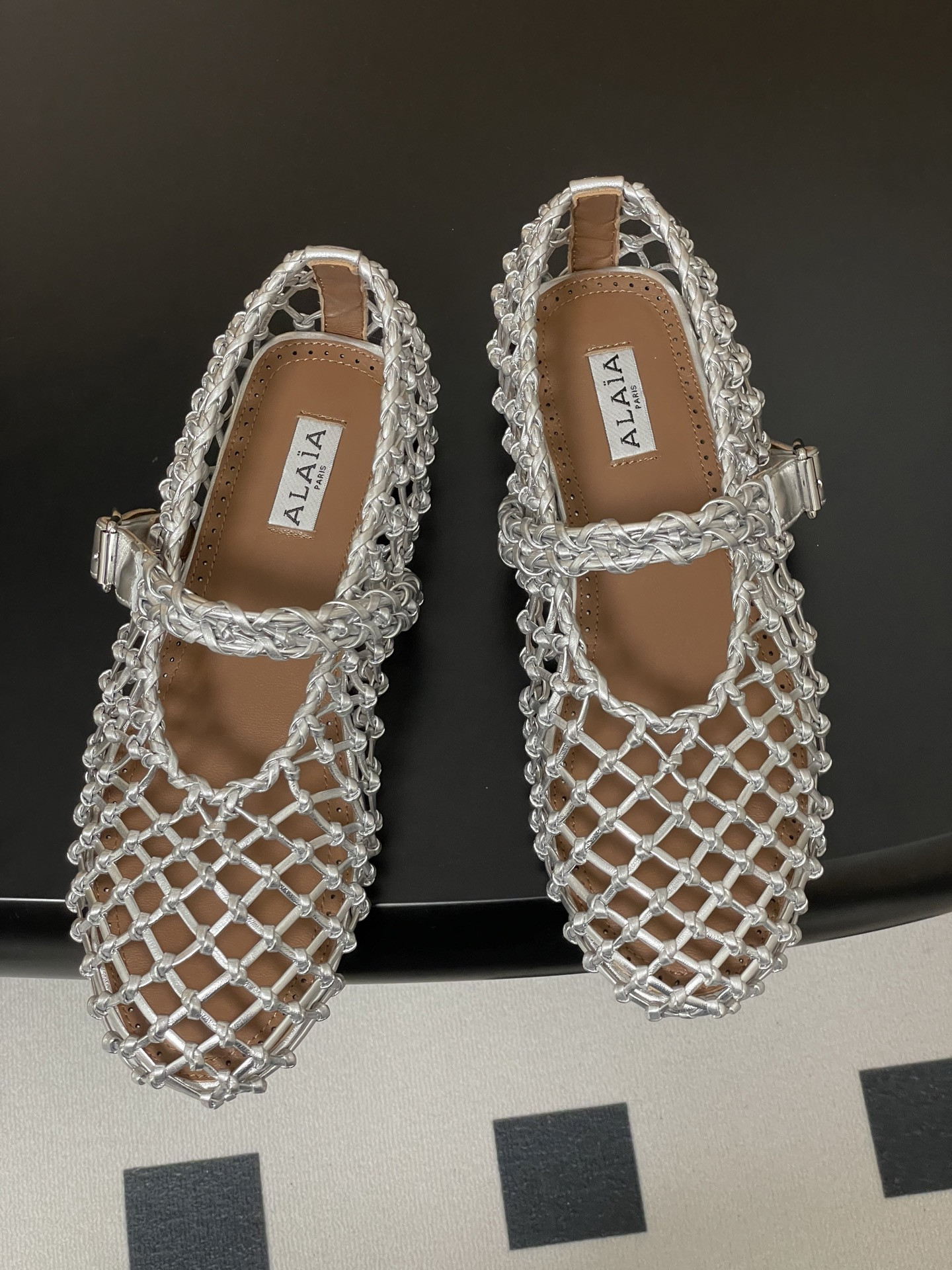 UA Alaïa BRAIDED BALLET FLATS(Customized Size 7-10 days production time)
