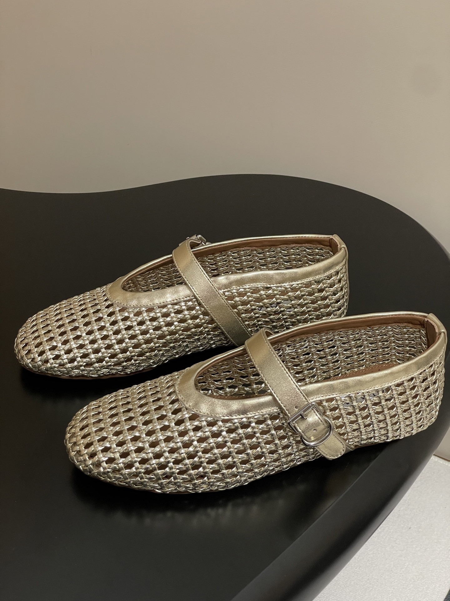 UA Alaïa BRAIDED BALLET FLATS(Customized Size 7-10 days production time)
