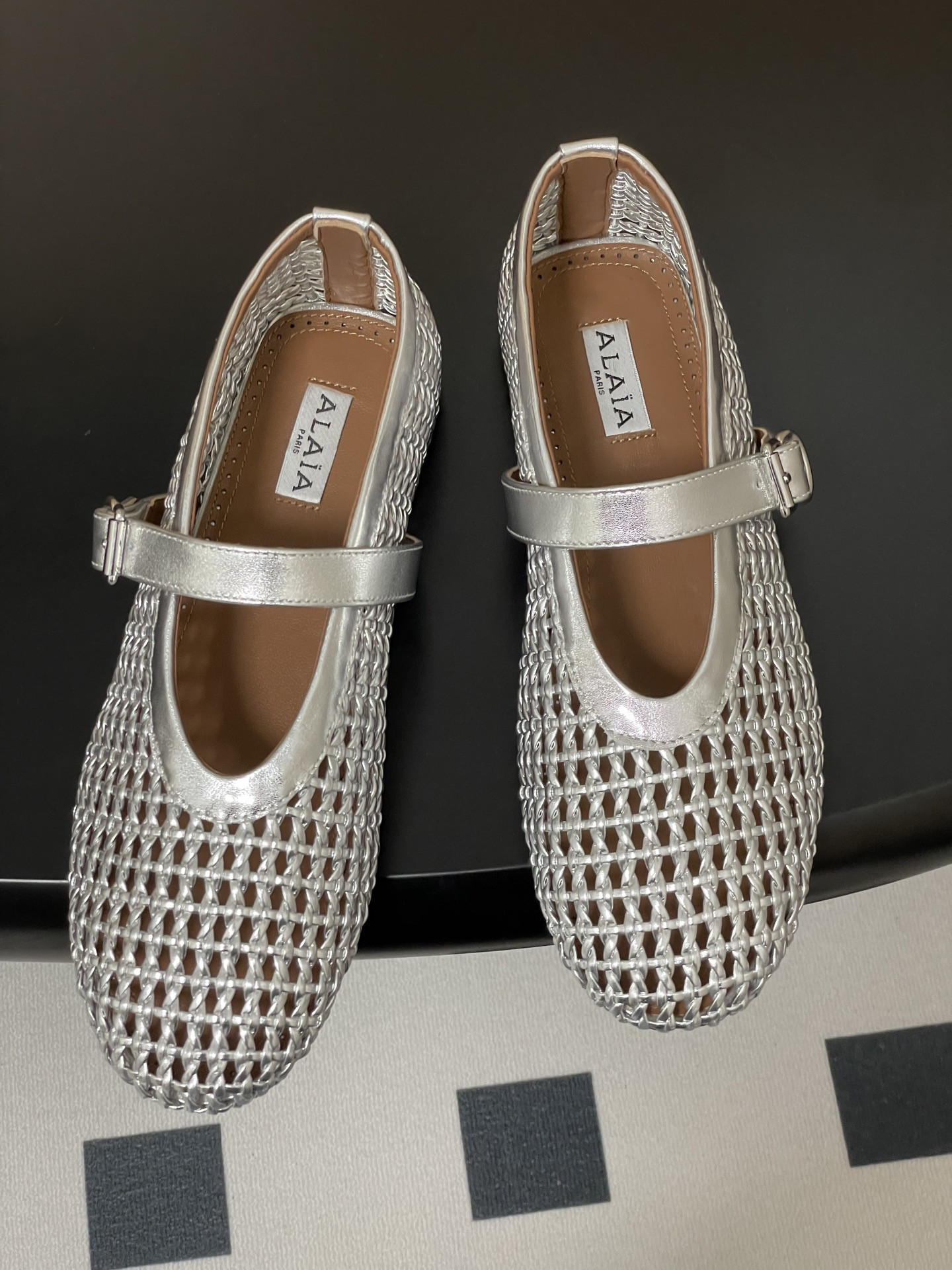 UA Alaïa BRAIDED BALLET FLATS(Customized Size 7-10 days production time)