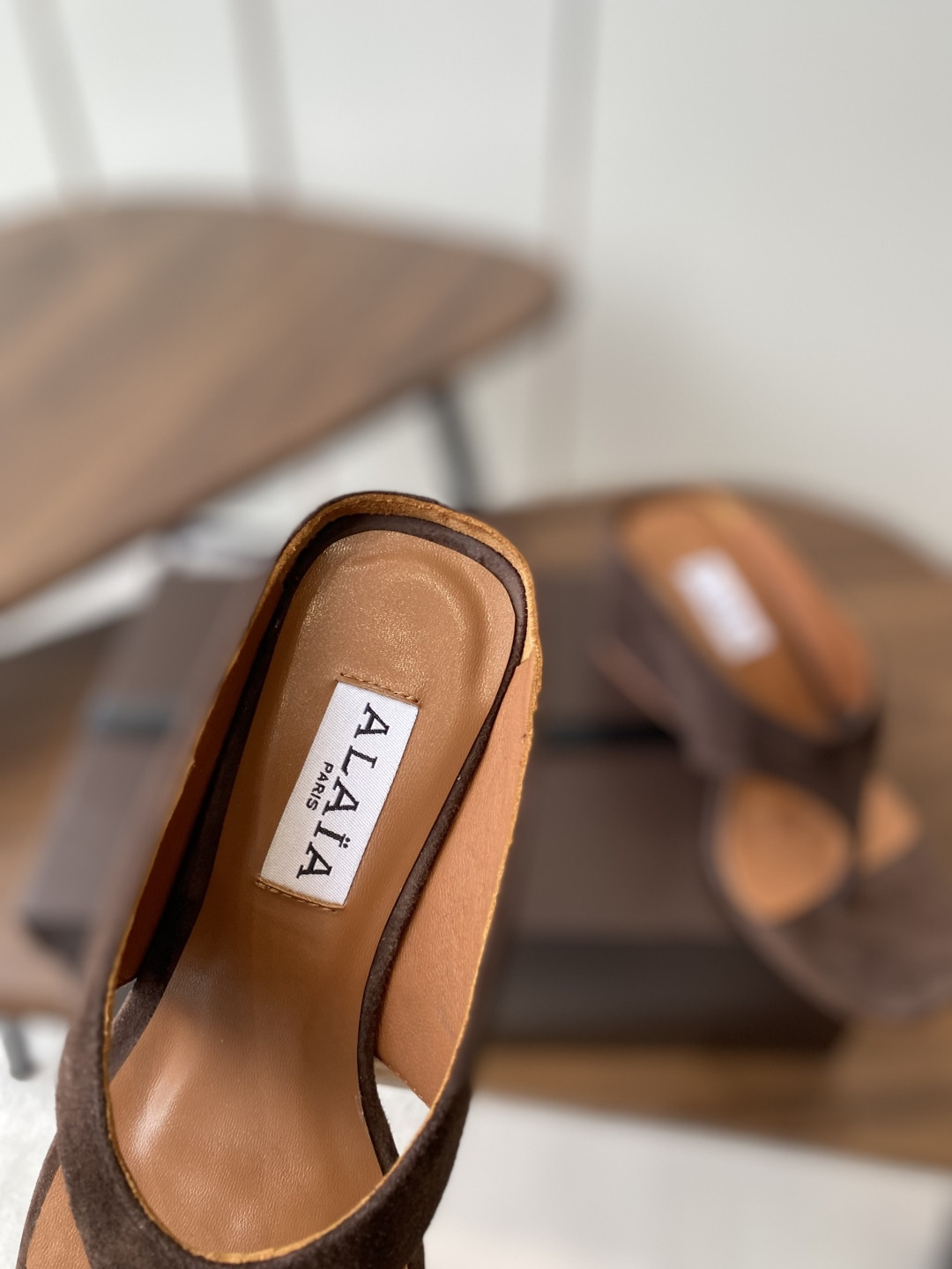 UA Alaia Wedge Cube Satin Sandal(Customized Size 7-10 days production time)