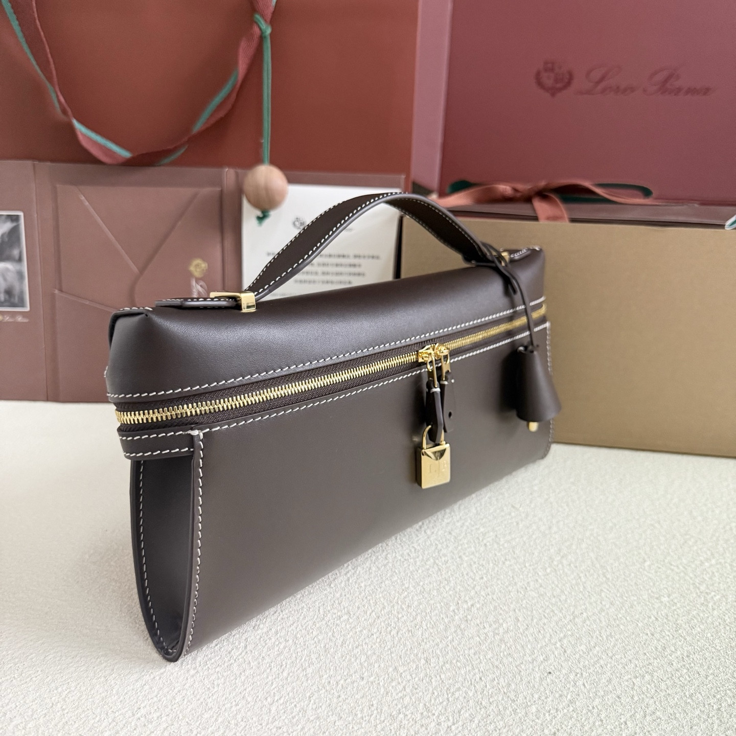 L**o p*ana extra clutch l29 29x14x3cm