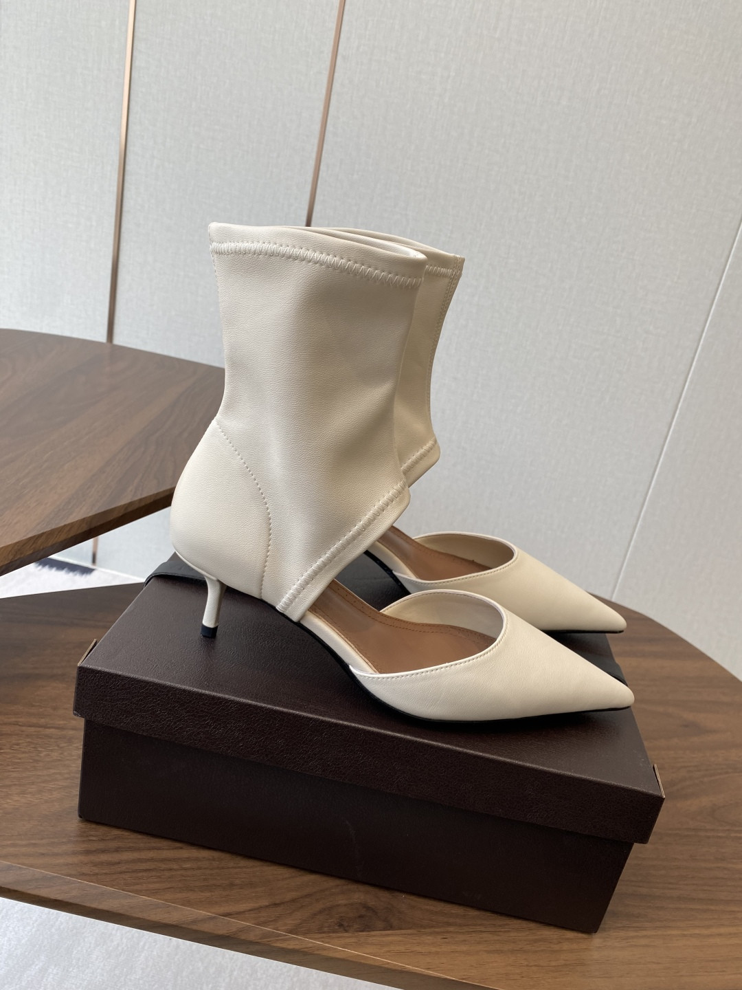UA ALAÏA LOW BOOTS 5.5cm Heel