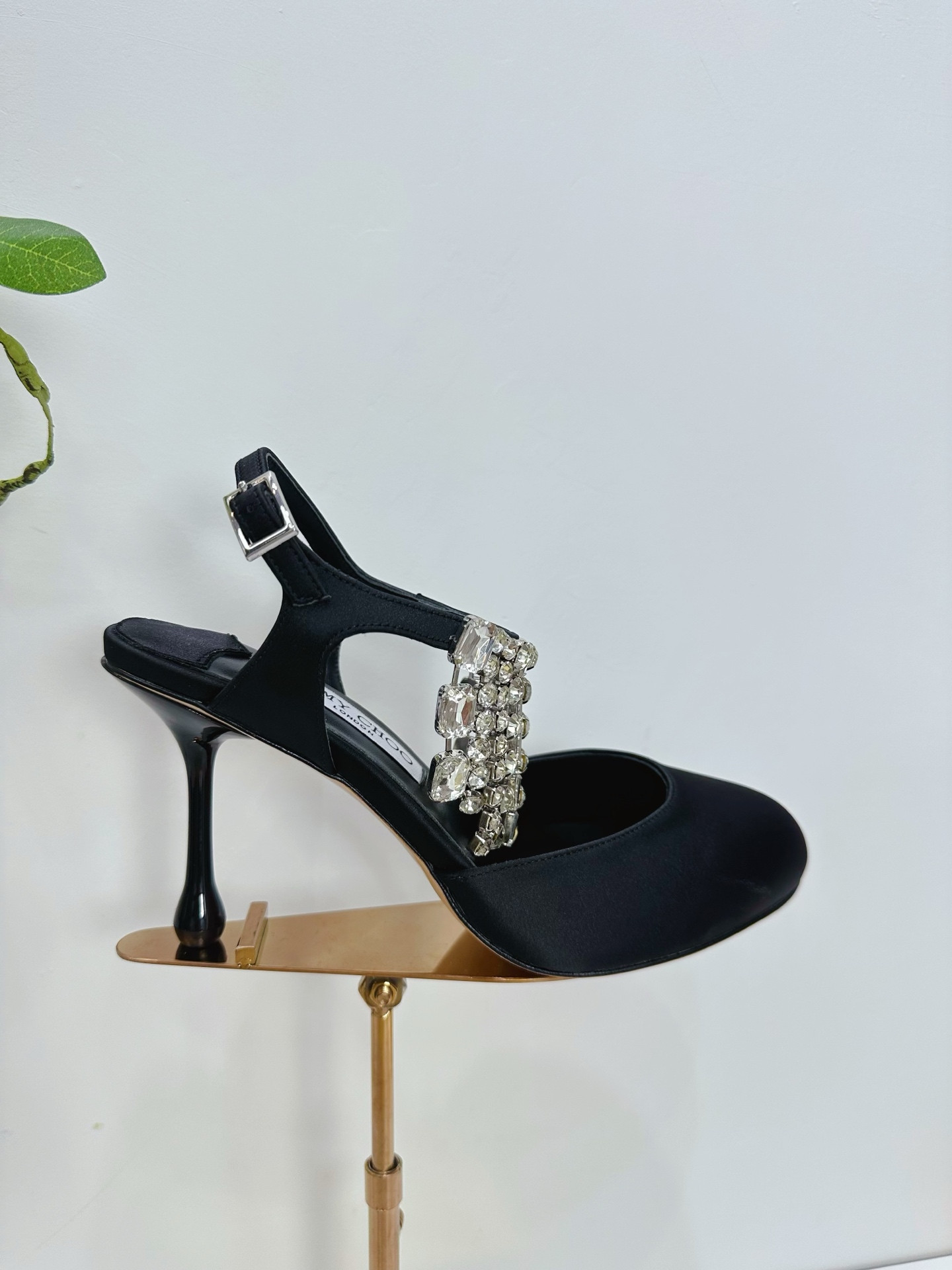 ua Ji*y Ch* verity glitter slingbacks 8.5cm