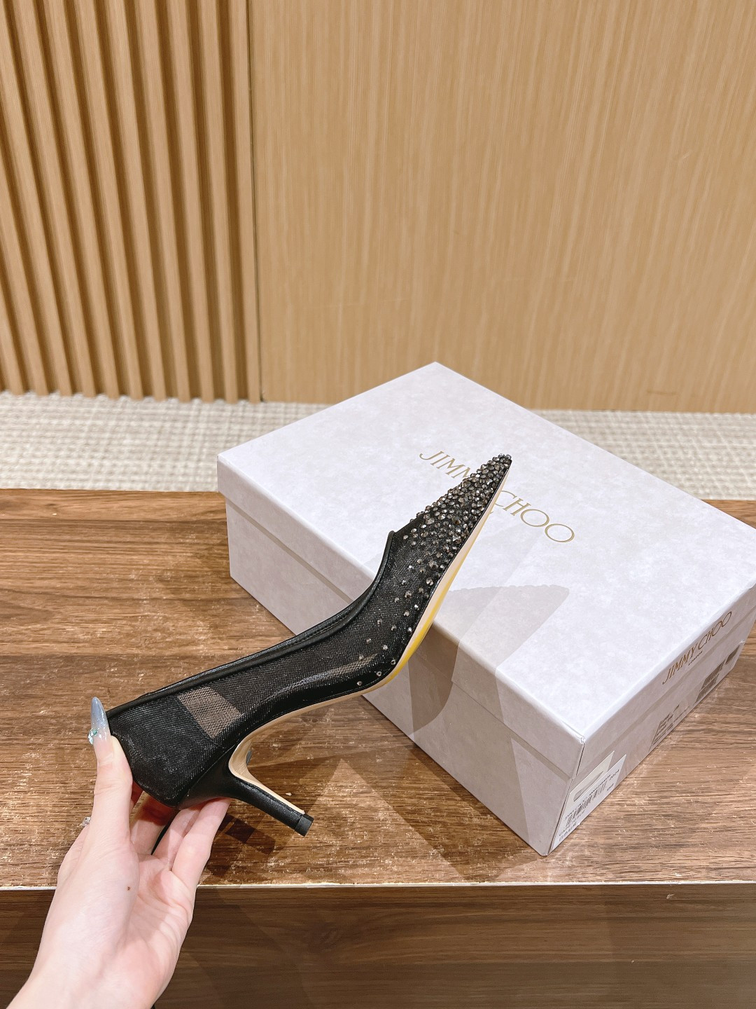 ua Ji*y Ch* pointed pumps 6.5cm