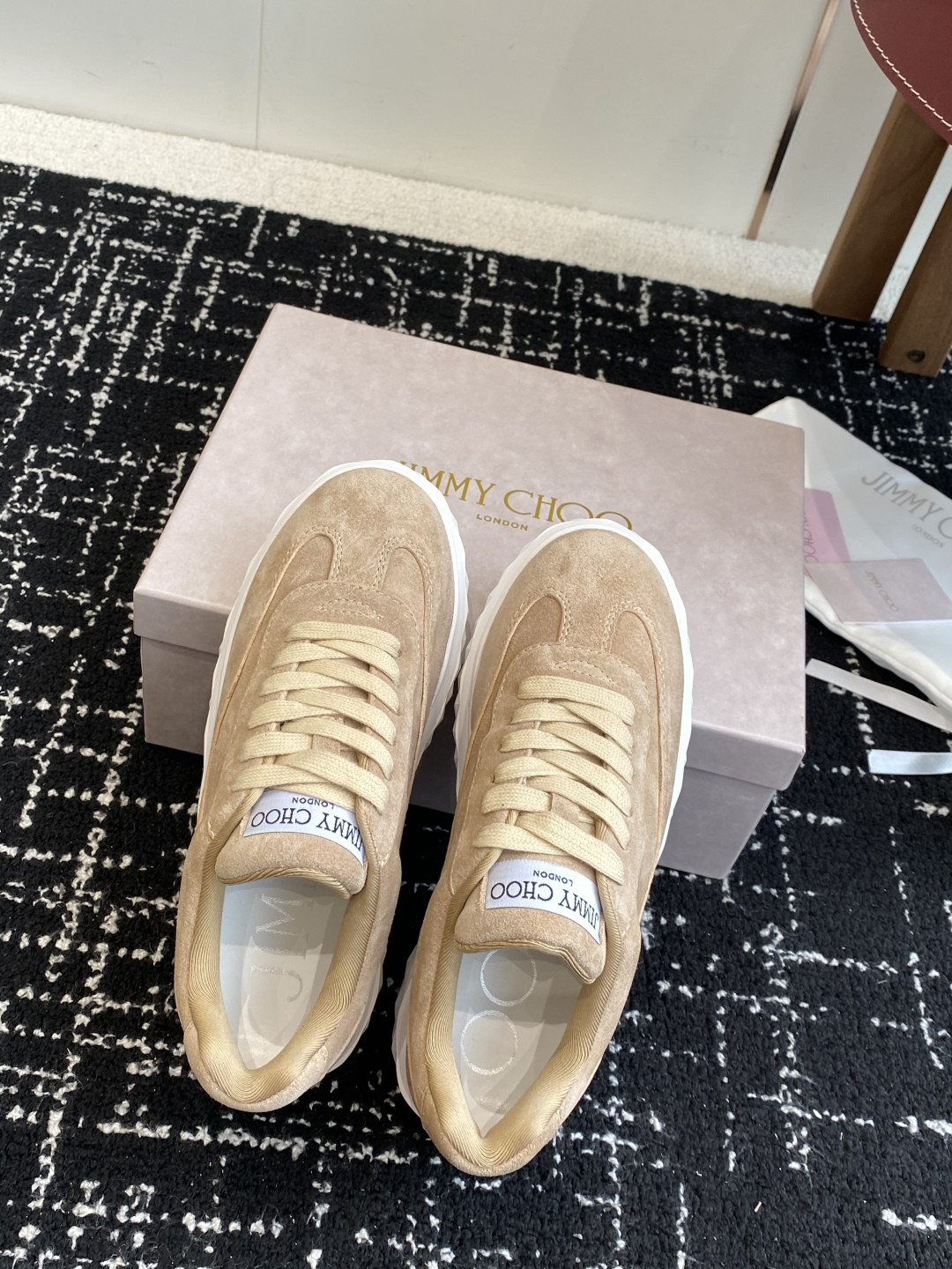 ua ji*y ch* Di*m*nd light maxi f sneakers