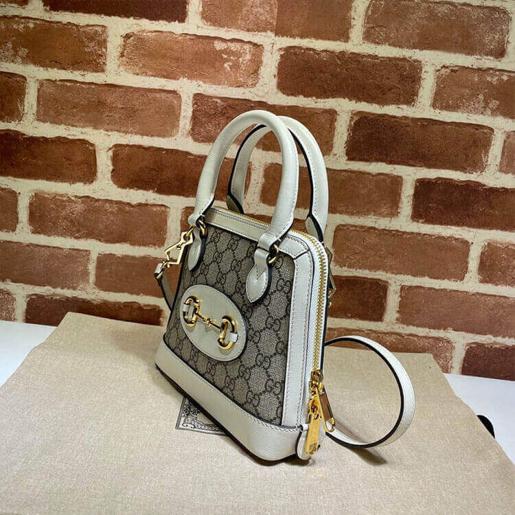 G*u*i horsebit 1955 mini top handle bag