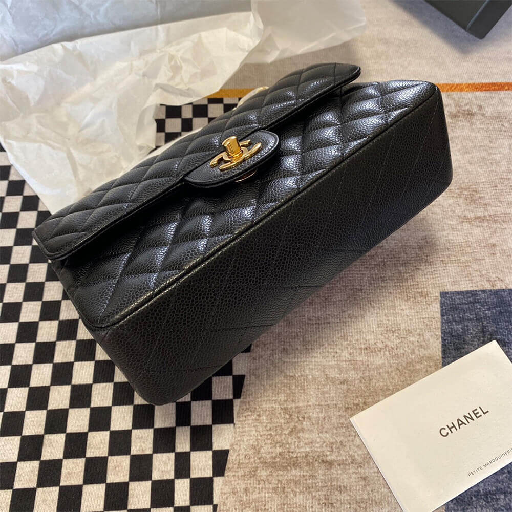 Ch*el classic flap handbag