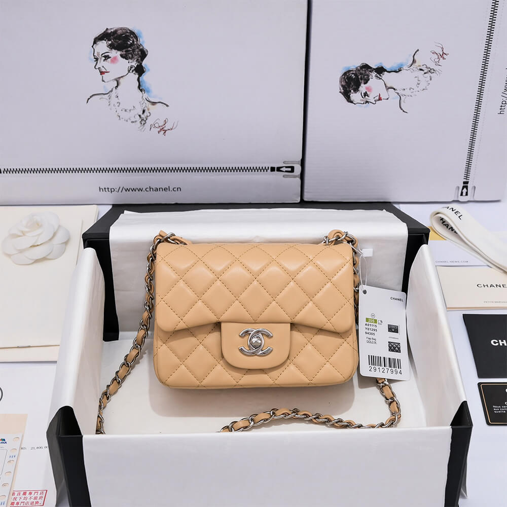 Ch*el mini flap bag